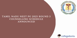 Tamil Nadu NEET PG 2025: Round 3 Counselling Schedule Announced